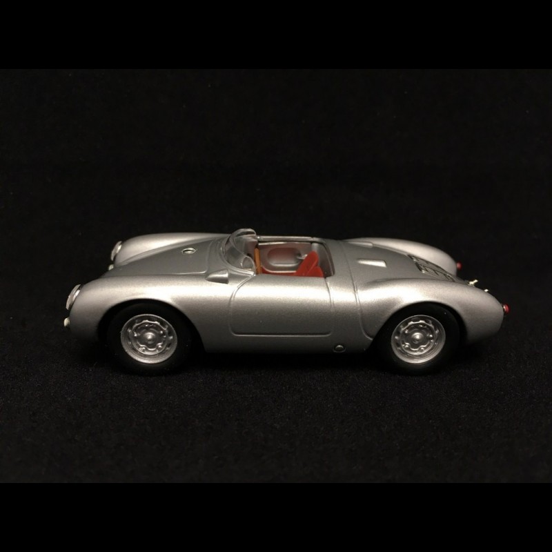 Porsche 550 Spyder 1955 silver grey very rare 1/43 Minichamps