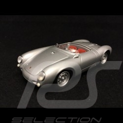 Porsche 550 Spyder 1955 silver grey very rare 1/43 Minichamps WAP020023