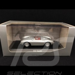 Porsche 550 Spyder 1955 silbergrau sehr Selten 1/43 Minichamps WAP020023