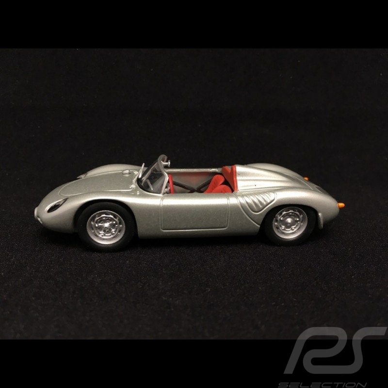 Porsche 718 RS 60 Spyder 1958 silbergrau sehr Selten 1/43 Minichamps WAP020020