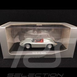 Porsche 718 RS 60 Spyder 1960 gris argent silver grey silbergrau selten rare 1/43 Minichamps WAP020020