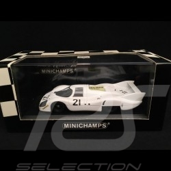 Porsche 917 LH n° 21 24h du Mans 1971 Prüfung 1/43 Minichamps 430716721