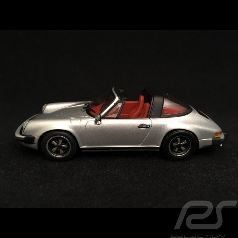 Porsche 911 2.7 Targa 1977 silver grey 1/43 Minichamps WAP020