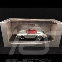 Porsche 911 3.2 Speedster 1989 gris argent silver grey silbergrau selten rare 1/43 Minichamps WAP020021