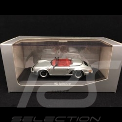 Porsche 911 3.2 Speedster 1989 silbergrau sehr Selten 1/43 Minichamps WAP020021