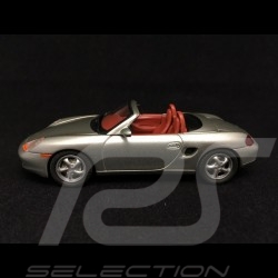 Porsche Boxster type 986 1998 gris argent silver grey silbergrau selten rare 1/43 Schuco WAP020019