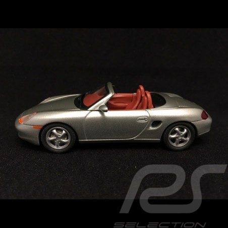 Porsche Boxster type 986 1998 silbergrau sehr Selten 1/43 Schuco WAP020019