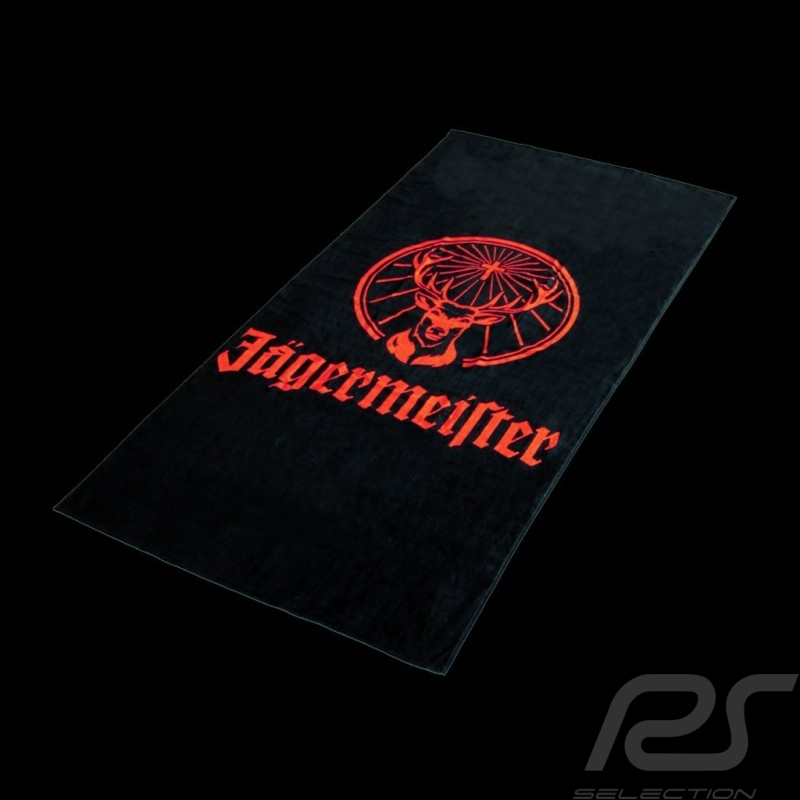 Beach towel  Jägermeister 180 x 90 cm black