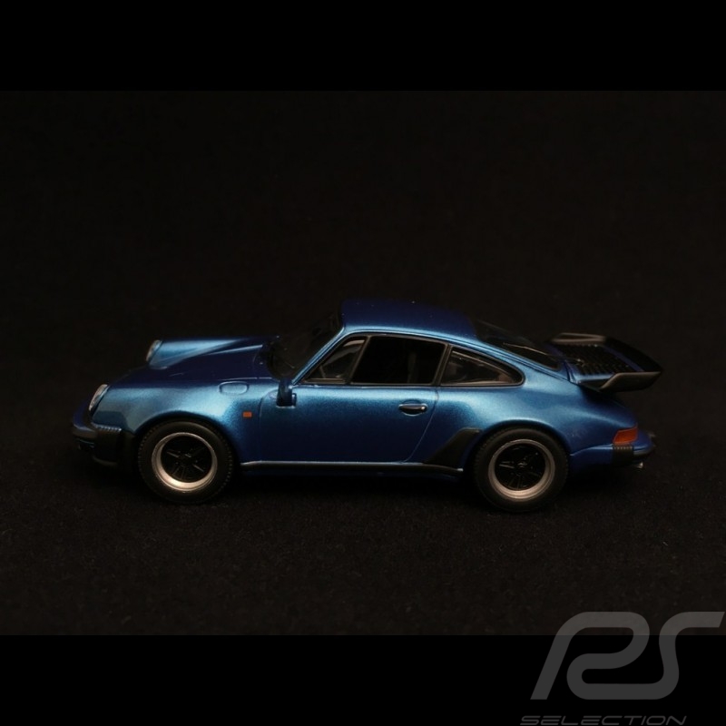 Porsche 911 type 930 Turbo 3.3 Minerva blue 1/43 Minichamps  CA04316036