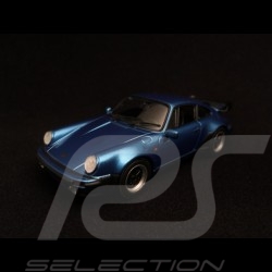 Porsche 911 type 930 Turbo 3.3 Bleu Minerva blue minervablau 1/43 Minichamps  CA04316036