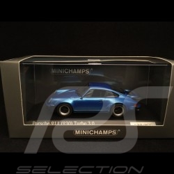 Porsche 911 typ 930 Turbo 3.0 Minervablau 1/43 Minichamps CA04316030