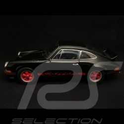 Porsche 911 2.7 Carrera RS 1973 black red stripes 1/18 Welly 18044BK