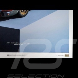 Porsche 804 Grosser Preis von Frankreich reproduction d'une affiche originale de Erich Strenger