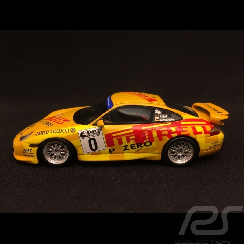 Porsche 911 type 996 GT3 Rallye Deutschland 2001 n° 0 Walter Röhrl 1/43 Spark MAP02020117