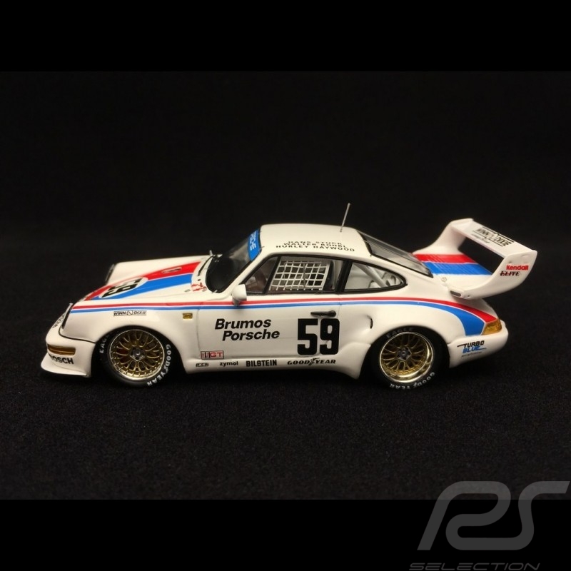 Porsche 911 type 964 Turbo S LM GT Sieger 12h Sebring 1993 n°59 Brumos 1/43 Spark MAP02020317