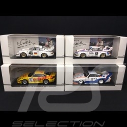 Quatuor Porsche 911 and 935 Walter Röhrl 1/43 Spark MAP02020117 MAP02020317 MAP02020417 MAP02020717