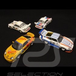 Quatuor Porsche 911 and 935 Walter Röhrl 1/43 Spark MAP02020117 MAP02020317 MAP02020417 MAP02020717