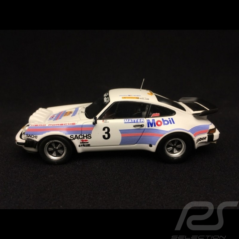Porsche 911 type 930 Turbo 3.3 Sieger Rallye DRM 1983 n° 3 Hero Mobil 1/43 Spark MAD007