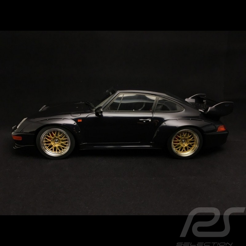 Porsche 911 type 993 Carrera GT dunkelblau 1/18 GT SPIRIT GT144