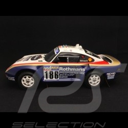 Porsche 959 Dakar 1986 n° 186 1/18 Truescale TSM121807R