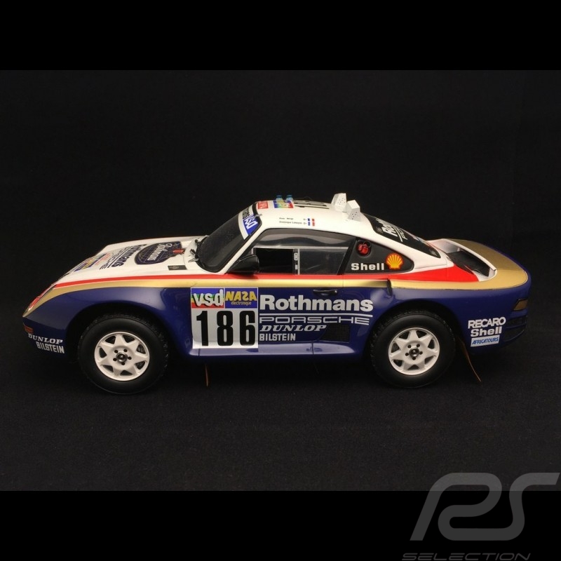Porsche 959 Dakar 1986 n° 186 1/18 Truescale TSM121807R