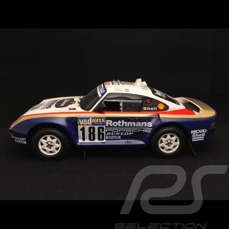 Porsche 959 Sieger Dakar 1986 n° 186 1/18 Truescale TSM121807R