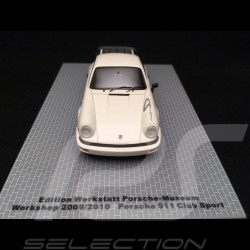 Porsche 911 3.2 Club sport 1987 white 1/43 Provence moulage MAP02018409
