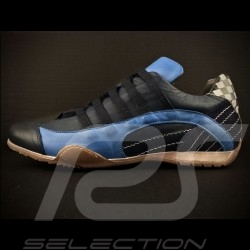 Sneaker / Basket Schuhe style Rennfahrer Marineblau - Herren