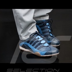 Chaussure Shoes Schuhe Sport sneaker / basket style pilote bleu marine navy blue marineblau - homme men Herren