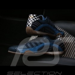 Sneaker / basket shoes style race driver Navy blue - men