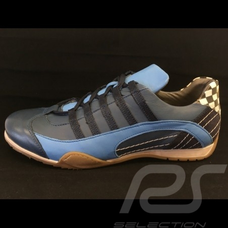 Sneaker / Basket Schuhe style Rennfahrer Marineblau - Herren