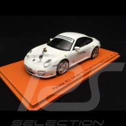 Porsche 911 type 997 Carrera 4S 2011 white Tennis Grand Prix 1/43 Spark MAP02056010