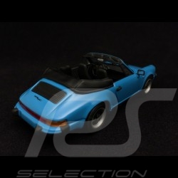 Porsche 911 3.0 SC Cabriolet 1983 bleu riviera blue rivierablau 1/43 Minichamps MAP02002815