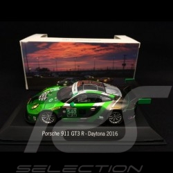 Porsche 911 GT3 R type 991 24h Daytona 2016 n° 540 Black Swan racing 1/43 Spark MAP02018316