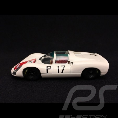 Porsche 910 winner Nürburgring 1967 n° 17 Porsche System engineering 1/43 Ebbro 640