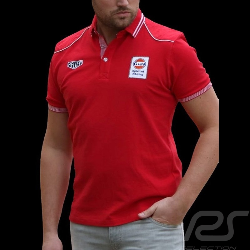 Polo-shirt Gulf Spirit of Racing rot - Herren
