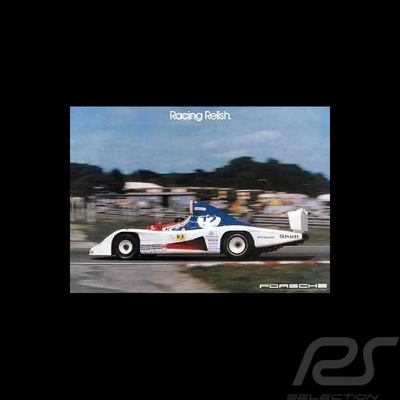 Porsche 804 Grosser Preis von Frankreich reproduction d'une affiche originale de Erich Strenger