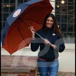 Gulf Umbrella king size navy blue / orange