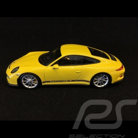 Porsche 911 R type 991 2016 racing yellow 1/43 Minichamps CA04316095