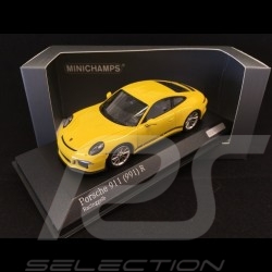 Porsche 911 R type 991 2016 racinggelb 1/43 Minichamps CA04316095