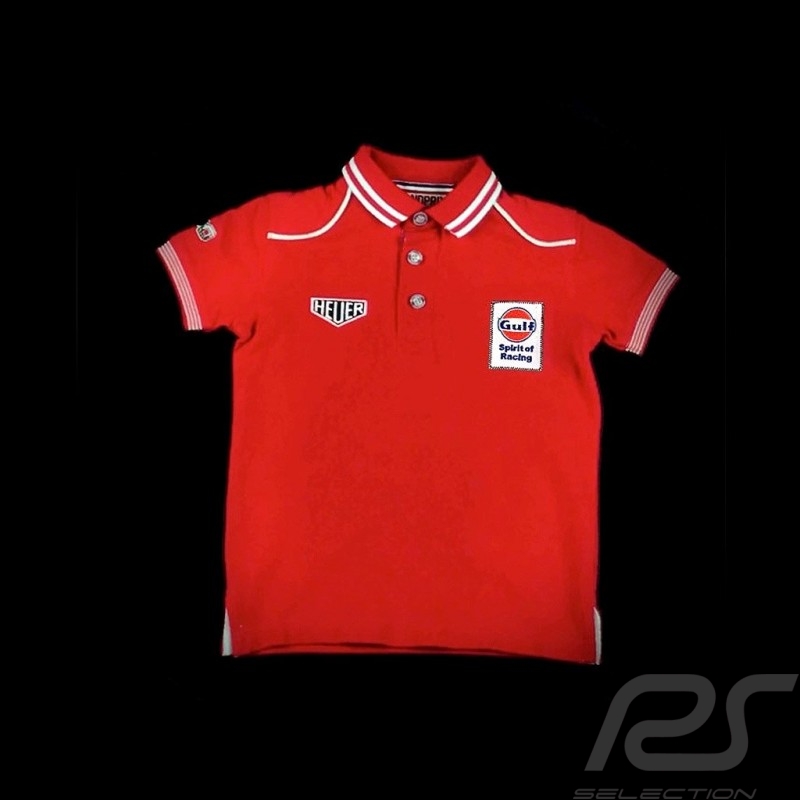 Polo shirt Gulf Spirit of Racing red - kids