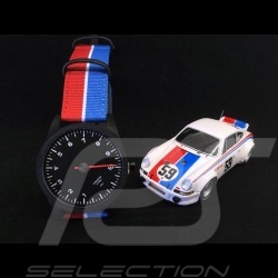 Montre Watch Uhr Porsche 911 compte-tours mono-aiguille Tachometer single-needle Single-Nadel tricolore Brumos