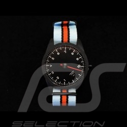 Uhr Porsche 911 Tachometer 10000 upm Single-Nadel Gulfblau orange und black