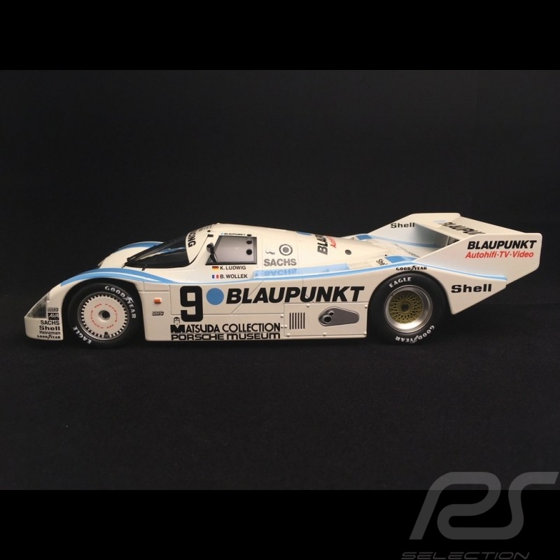 Porsche 962 C 1000 km Nürburgring 1987 n° 9 Joest Racing Blaupunkt 1/18 Norev 187407