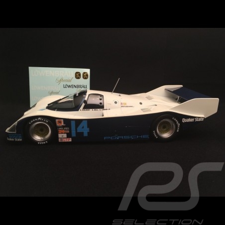 Porsche 962 IMSA Sieger Daytona 1986 n° 14 Holbert Racing Löwenbrau 1/18 Norev 187407