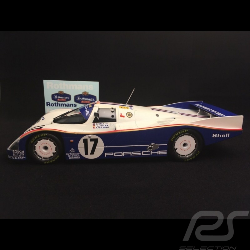 Porsche 962 IMSA vainqueur Daytona 1986 n° 14 Holbert Racing Löwenbrau 1/18 Norev 187408 winner sieger