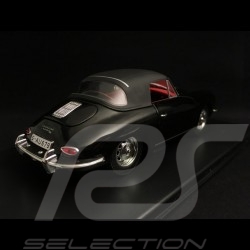 Porsche 356 Cabriolet 1.6 Super 90 1962 noire black schwarz 1/24 Atlas 124053