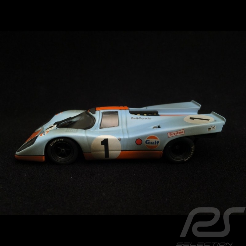 Porsche 917 K Daytona 1970 n°1 Gulf Siffert finish line 1/43 Minichamps 430706791
