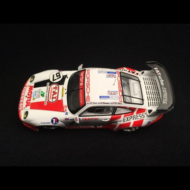 Porsche 911 GT2 type 993 Le Mans 1999 n° 67 Fat turbo 1/43 Spark S4450