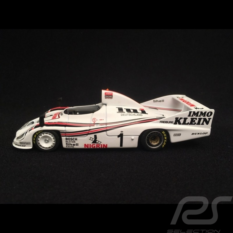 Porsche 908 80 vainqueur winner sieger 1000 km Nürburgring 1981 n° 1 Lui 1/43 Minichamps 430816701